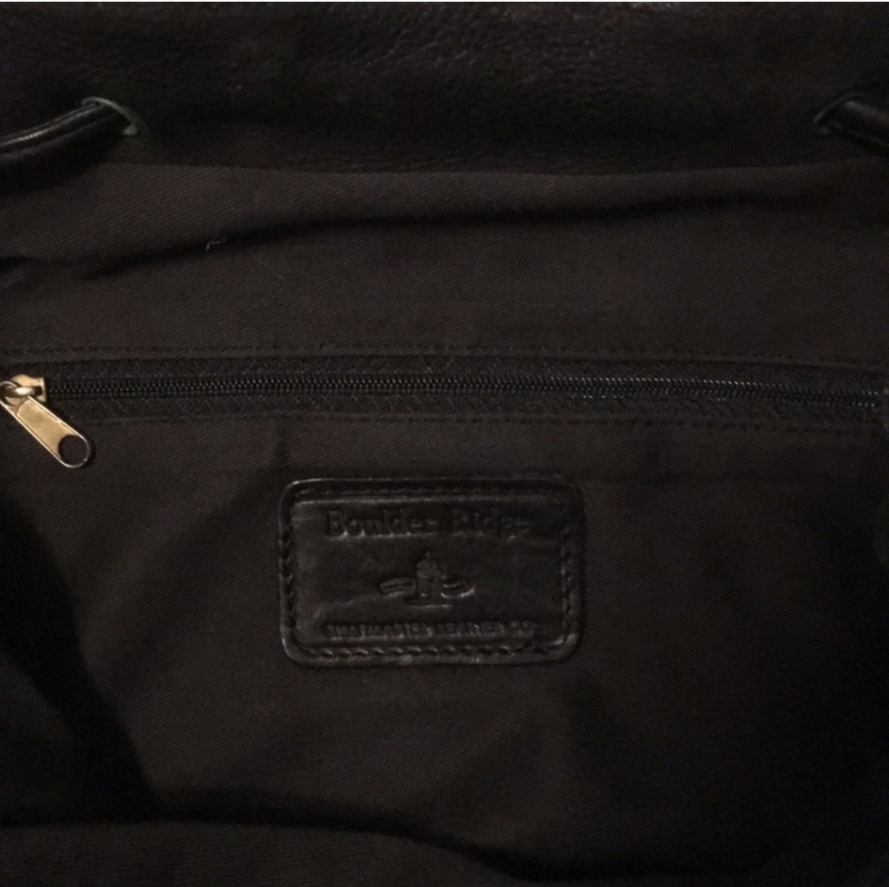 Boulder Ridge Leather Backpack - Picture 9 of 11